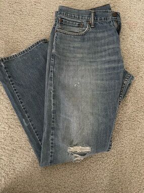 Men’s Levi's 514 Slim Straight Light Blue Denim Jeans